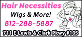 Hair Necessities Sponsorship Banner
